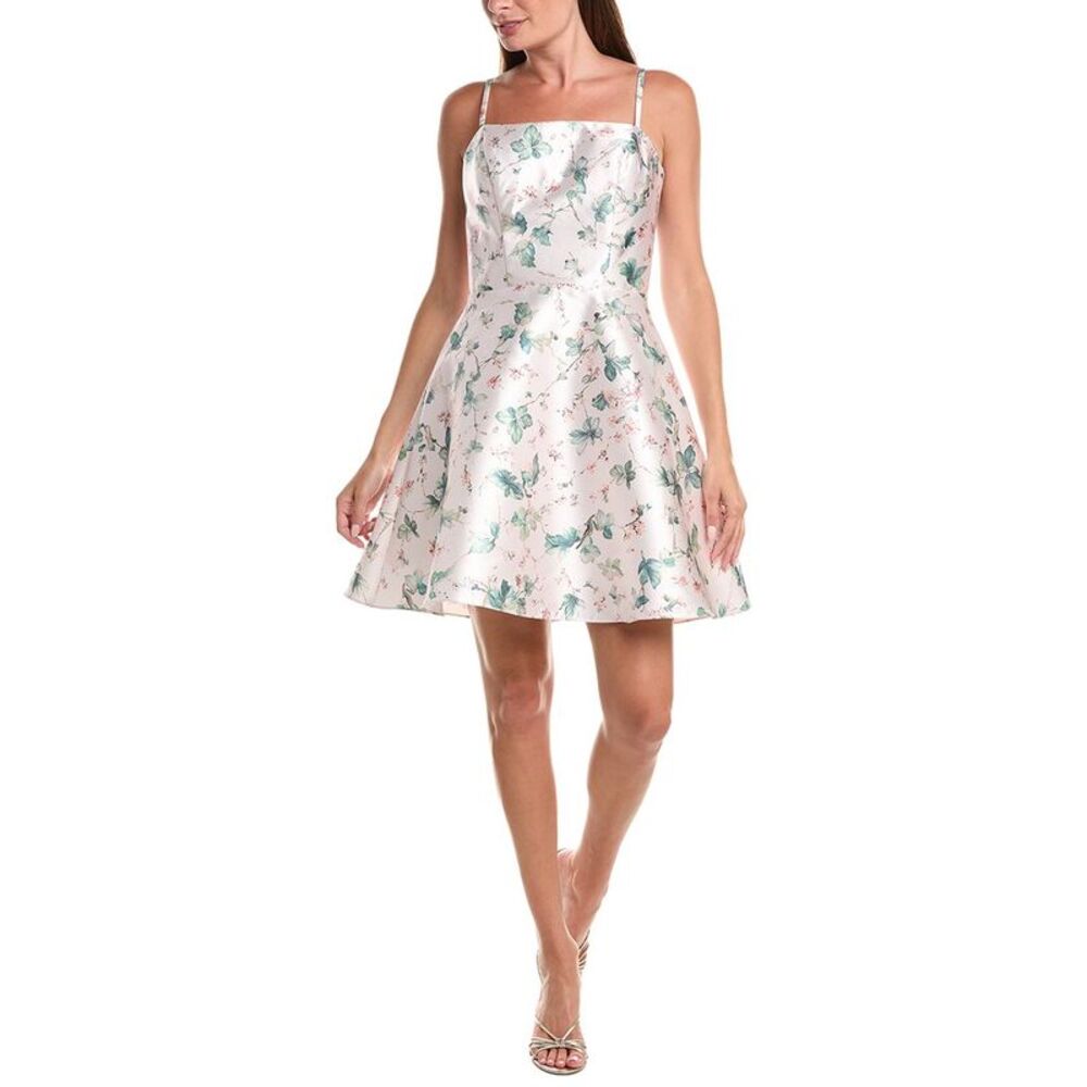 Rene Ruiz Womens  Mikado Mini Dress, Pink